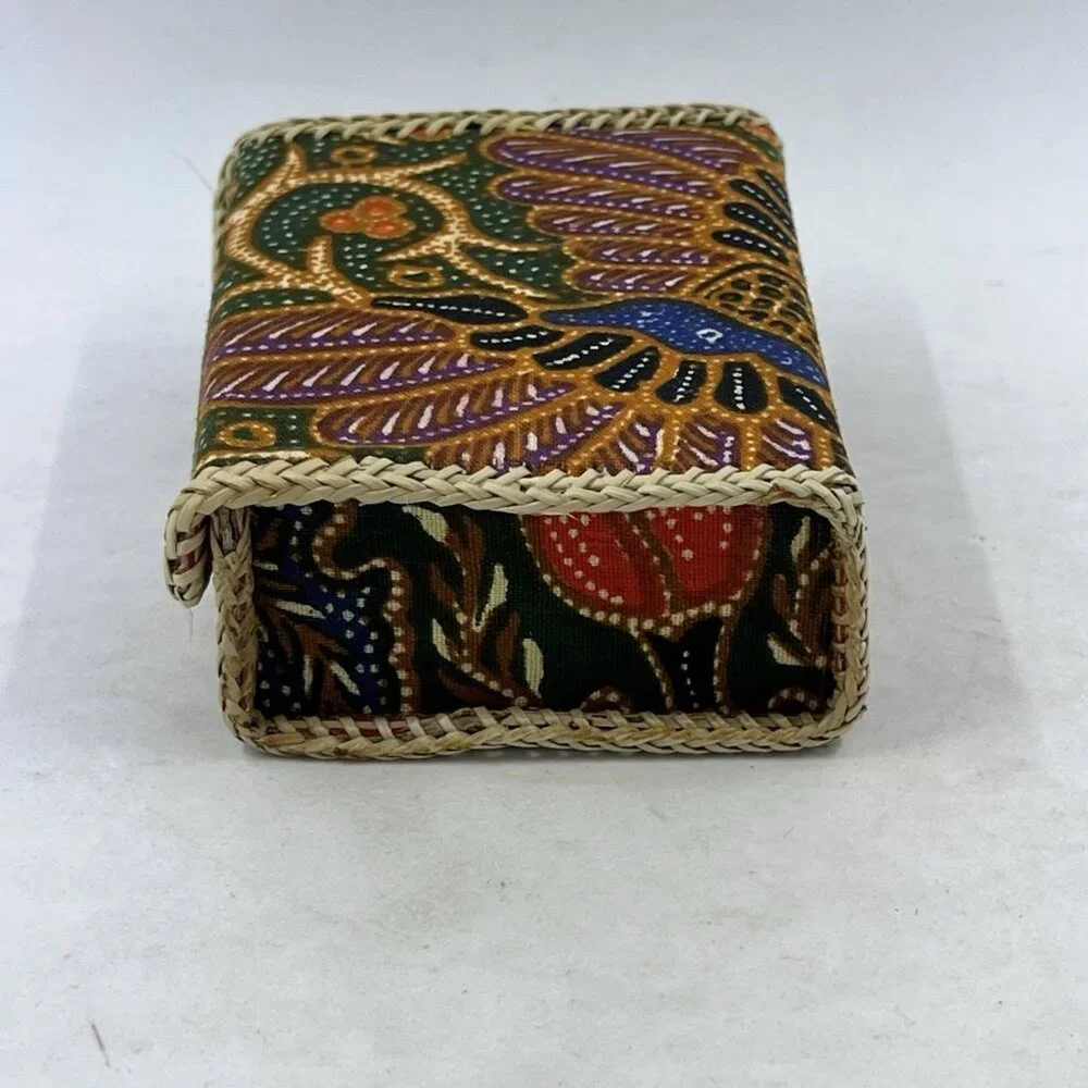 Vintage Lipstick Holders Tapestry‎ Floral With Mirror Snap Close Retro Lot Of 2